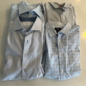 Lot of 4 Men’s XL‎ Dress Shirts